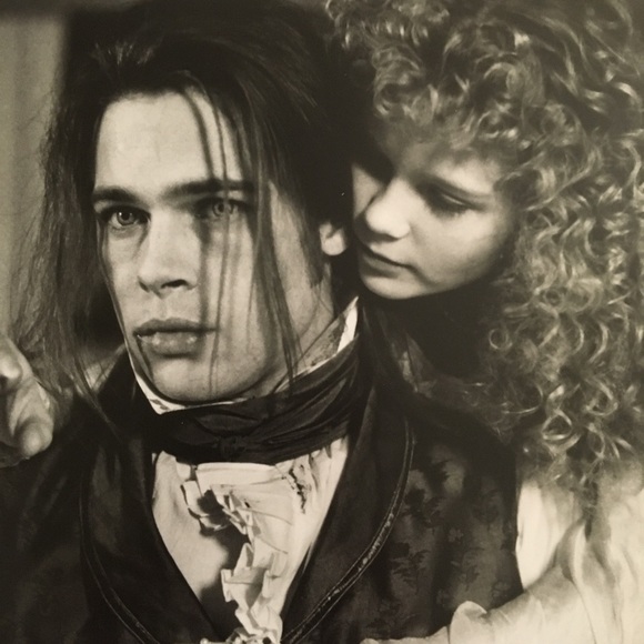 Interview with Vampire art matted Brad Pitt Dunst - Picture 2 of 3